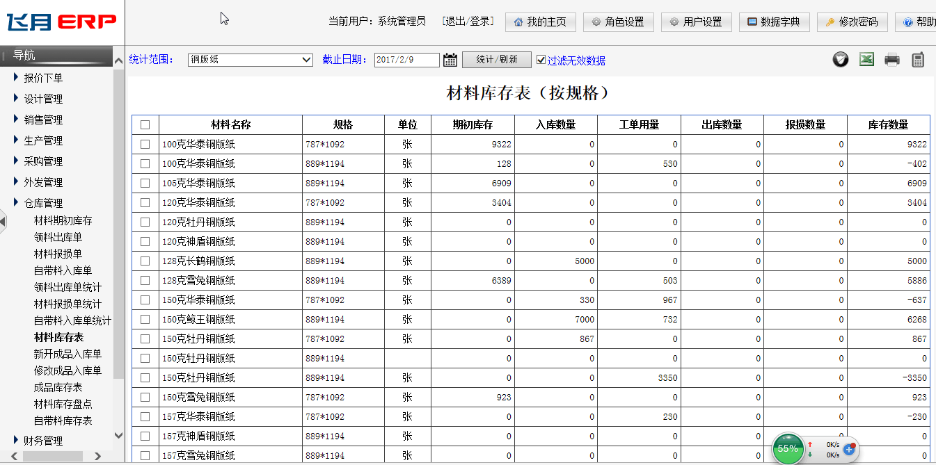 Ѹ������ӡˢERP�ֿ��������